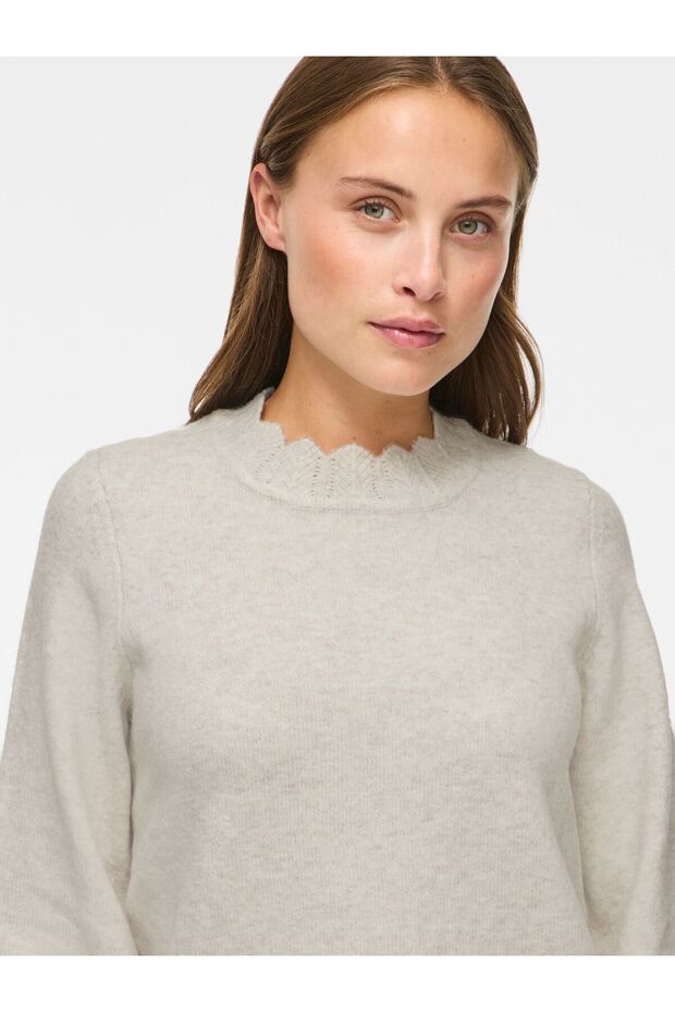 Strickpullover VINIKOLINA Stehkragen - 6