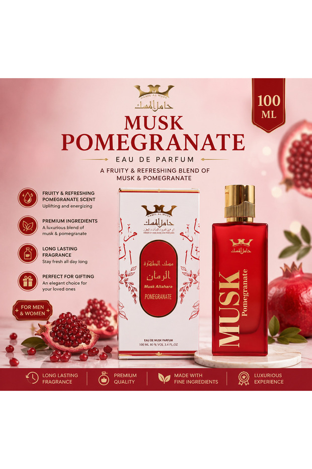 Musk Tahara Perfume Pomegranate 100ml