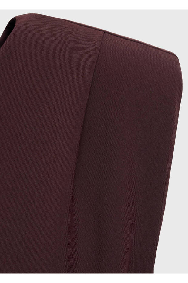 Blouse with Girded Wadded - 5
