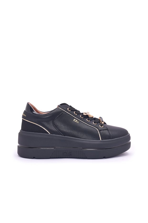 Women's / Girls' Sneaker 185722Dm Variante 5722Dm Nero/Platino