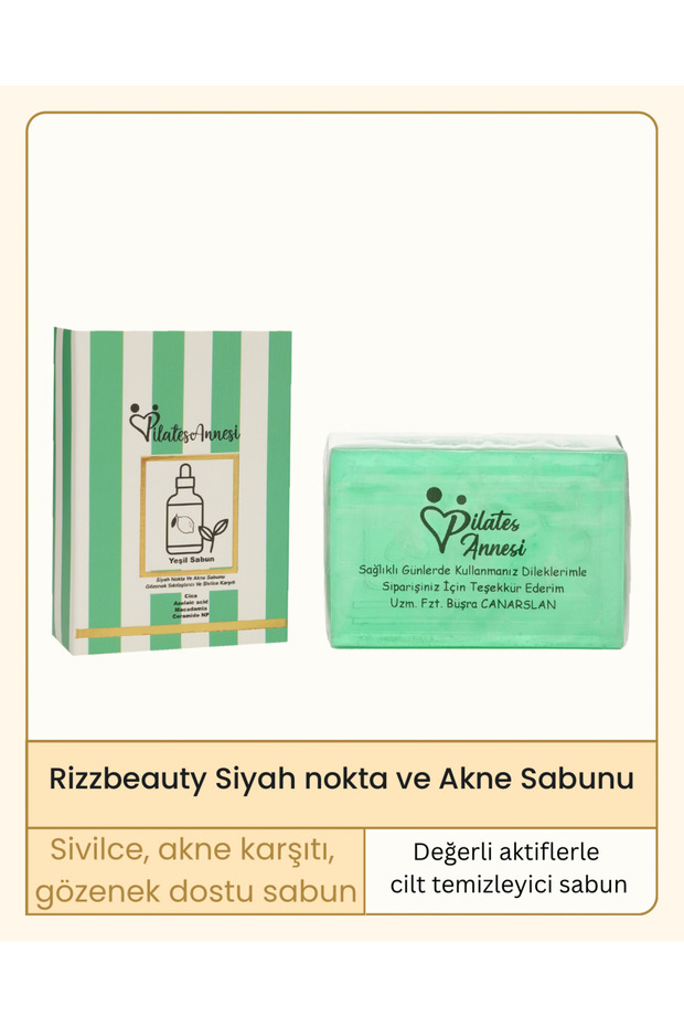 Blackhead and Acne Facial Soap (Green Soap)