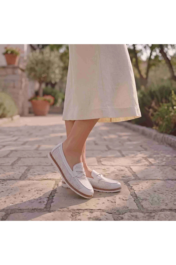 Women's Daily Anatomical Shoes 036-0006 - White