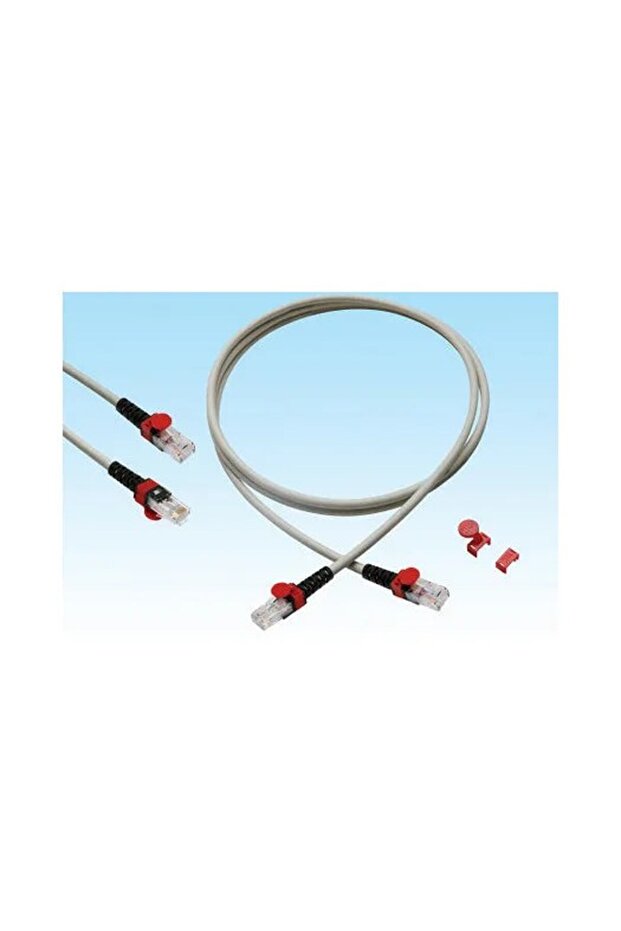 سلك توصيل Cat6 UTP UTP Patch Cord LSOH 0.3 متر رمادي