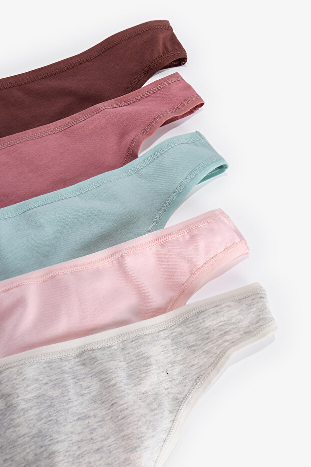 Macaroon 5er-Pack Tanga - 4