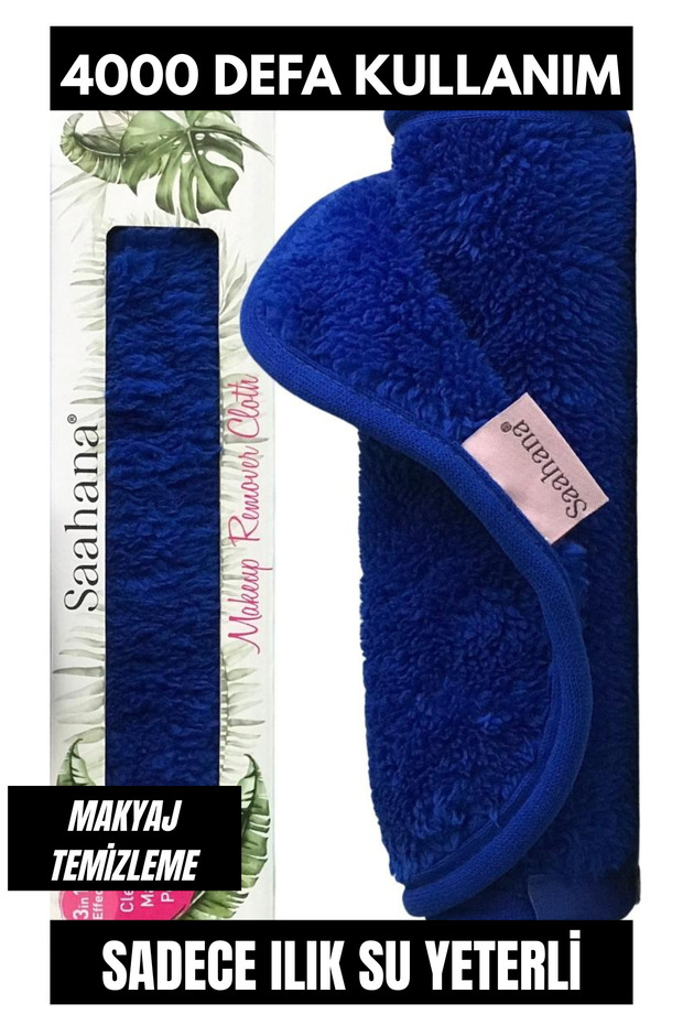 Reusable Makeup, Face, Skin and Mask Cleansing Towel/Cleaning Wipes Blue