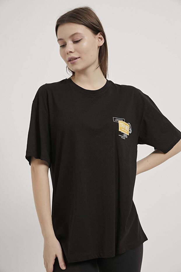 Armalife 2300 front back printed car themed bis collar women's t-shirt