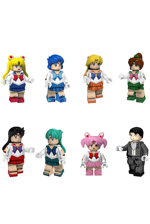 PG8156 Mini characters, humanoid dolls, cartoon characters, children's educational toys, birthday gi