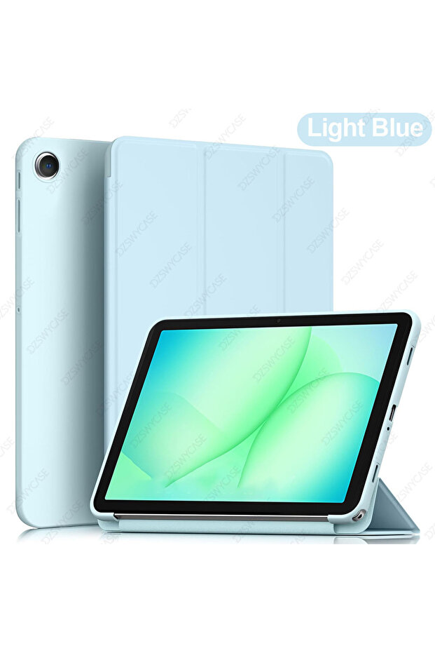 Light Blue Case For A9 Plus / A11 Plus 11 Inch Tablet Case, Trifold Stand Cover With Stand Au...