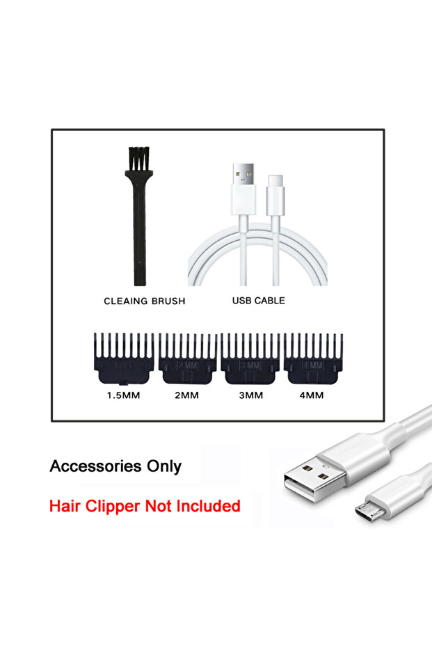 ماكينة حلاقة الشعر الاحترافية T9 من X-OnlyAccess للرجال، قابلة لإعادة الشحن السريع عبر منفذ USB، أدوات للعناية باللحية.