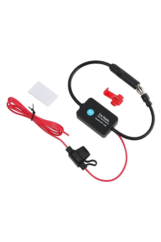 1pc Auto Car Radio FM Antenna Signal Booster Amplifier ANT-208 Enhancer Device Android Player Antenn