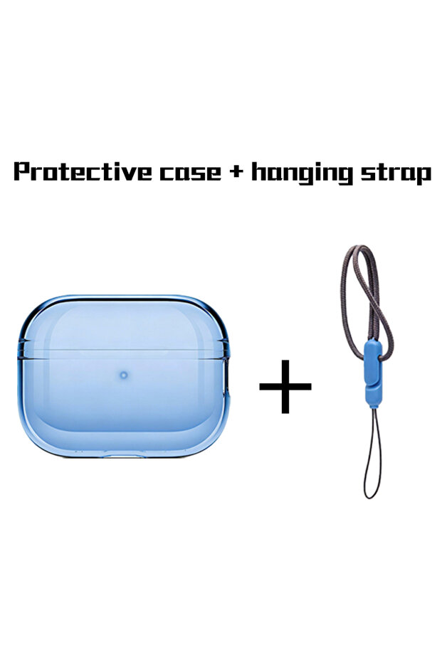 case and rope-blue A7 PRO-TWS Max Wireless Bluetooth Earphones In Ear Earbuds Sport Noise Cancelling