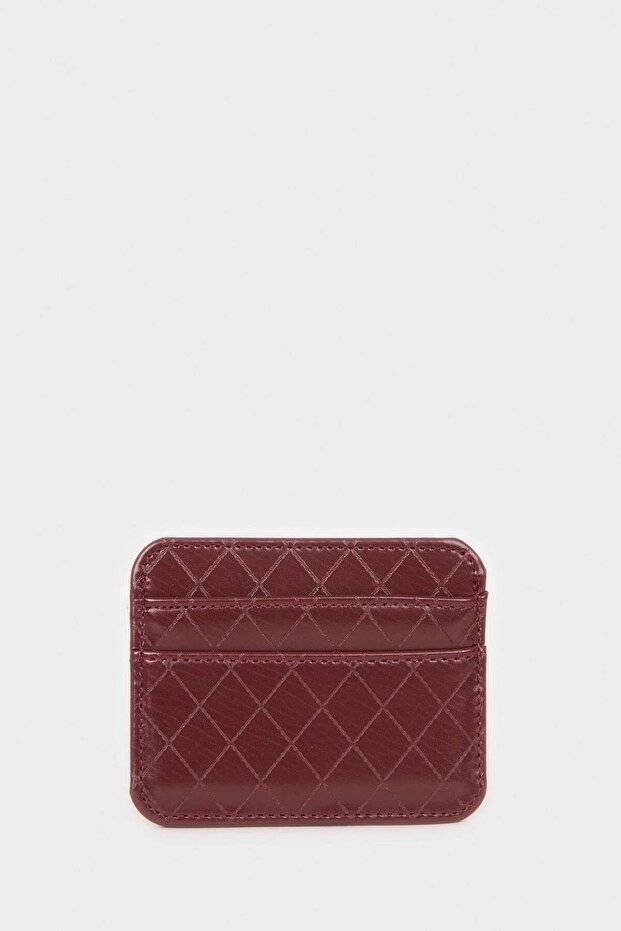 Women's Faux Leather Card Holder H2790Axns