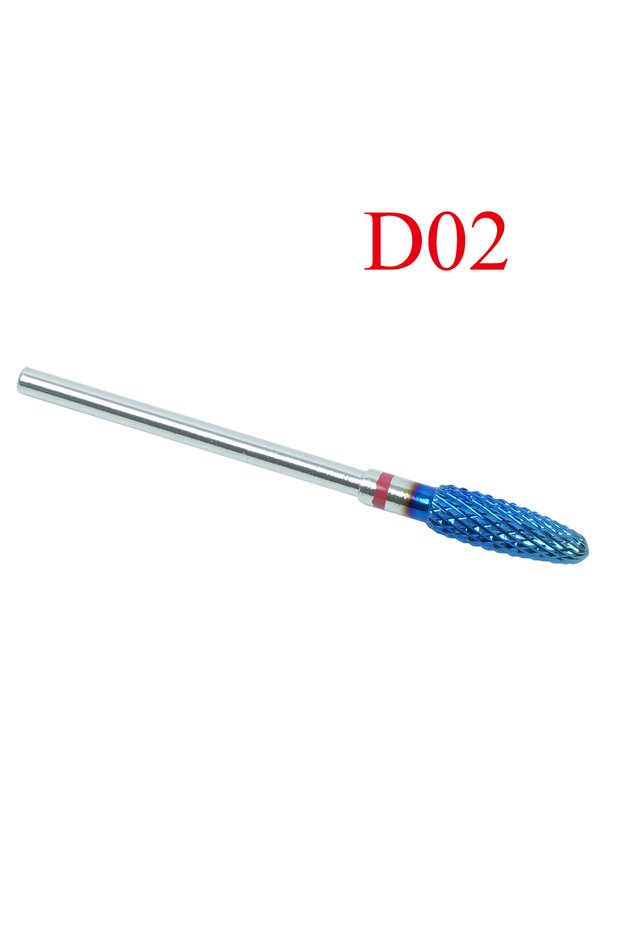 D02 Dental Tungsten Carbide Nail Drill Bits Machine Cutter File Manicure Carbide Nail Drill Bit&Dent