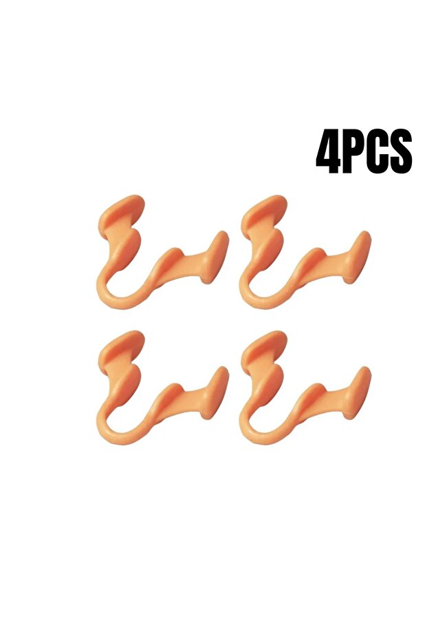 Orange 4PCS 2/4/6/8/10Pcs Nose Clip Anti Snoring Soft Nasal Dilator Stop Snore Device for Aid Easy B