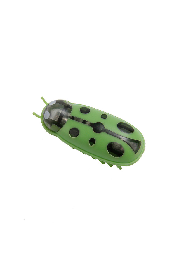 R Mini Electric Bug Pet Dog Cat Toy Interactive Cute Ladybird Beetle Animal Shape Cat Toys Walking I