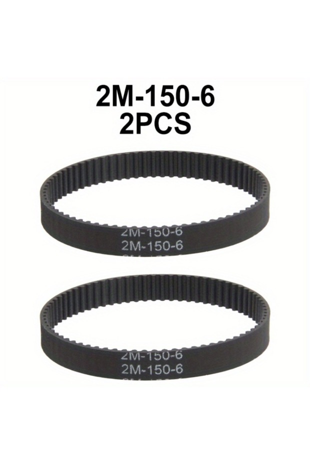 2M-150-6 2pcs Timing Drive Belt 2GT/2M Perimeter 140 142 150 160 180mm Width 6mm Synchronous Conveyo
