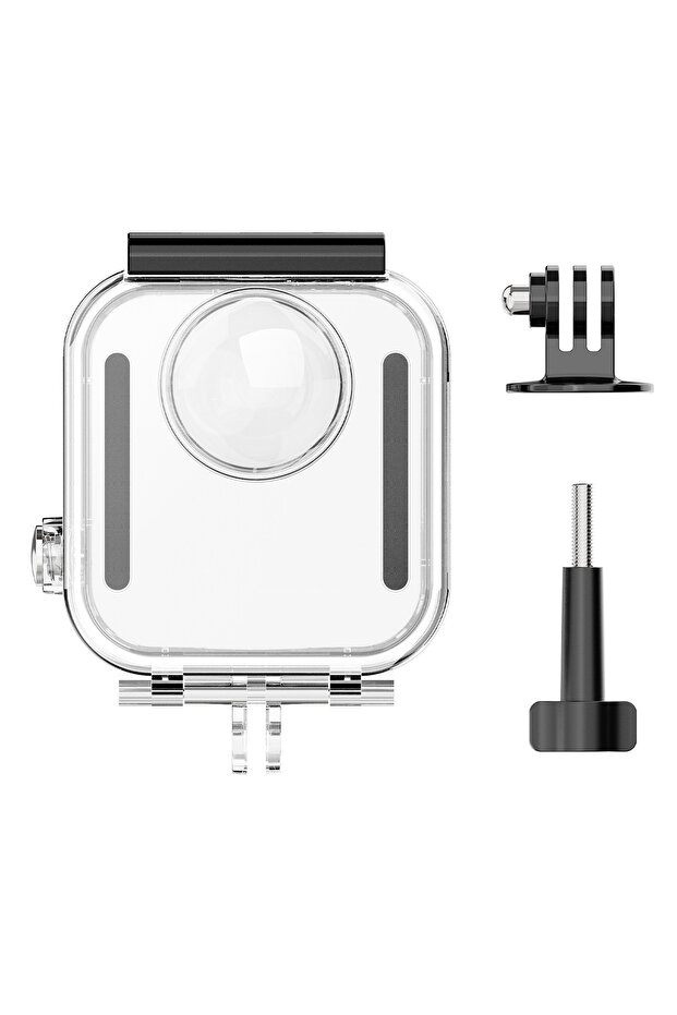 حافظة شفافة مقاومة للماء لـ GoPro Max 2، غلاف واقي للغوص مضاد للسقوط