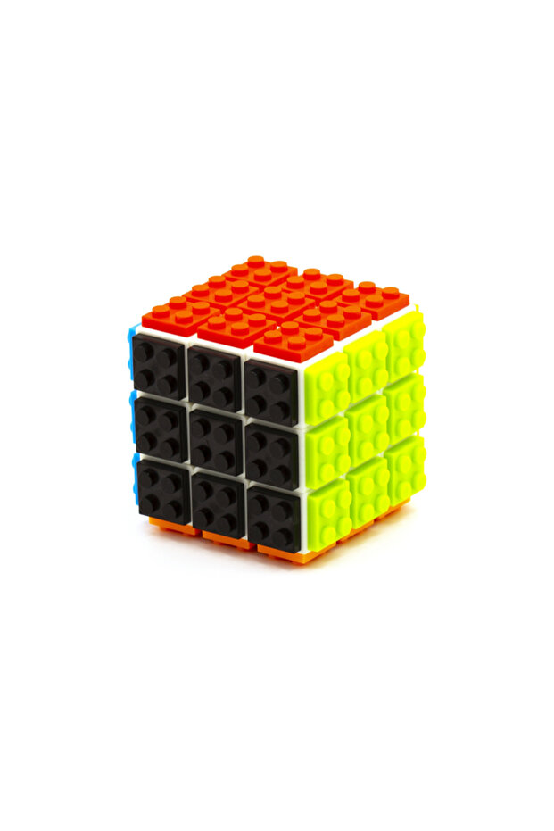 White [Picube] FanXin Building Blocks Cube Puzzle Speed Toys Magic Cube Intelligence Assembled Educa