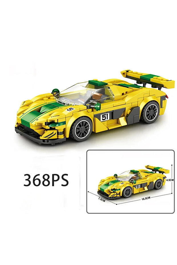 677 368pcs Speed Series Racing Sports Vehiclea Technique Car Supercar Building Blocks Set Bricks Cla
