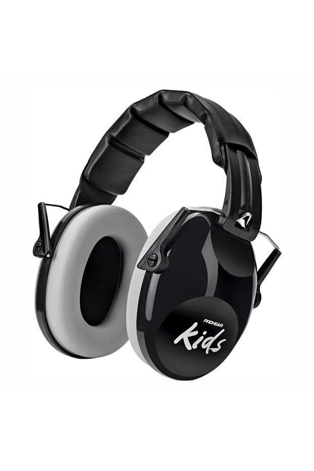 Black ZOHAN Kids Ear Protection Earmuff Adjustable Muffs Safety Noise-proof Ear Defenders for Toddle