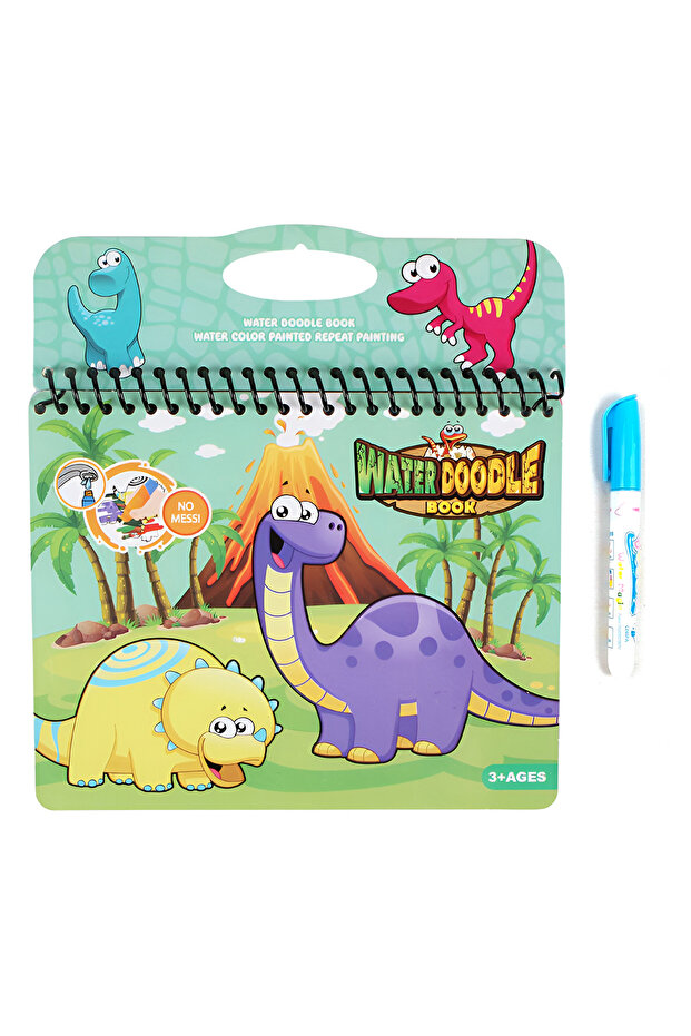 Dinosaur world Children's Magic Picture Book Can Be Repeatedly Doodled Using Clean Water Painting An