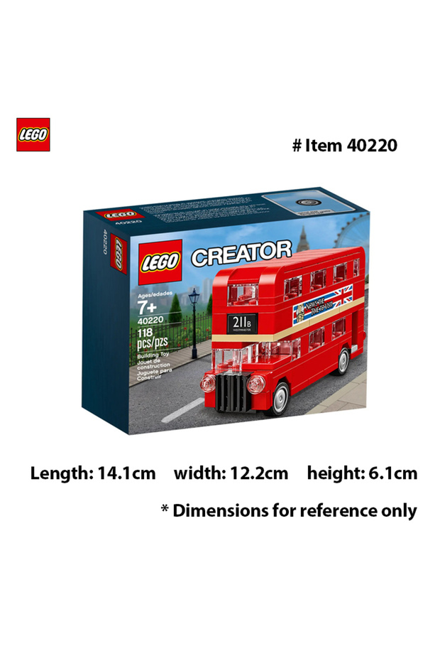 40220 LEGO 40220 Creator Double Decker London BusBuilding Blocks Bricks Toy for Kids Children's Da