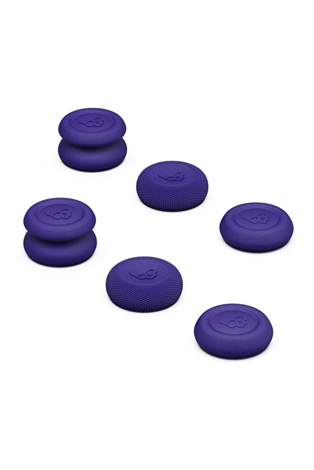 Purple Skull&Co. Thumb Grip Set Caps for Steam Deck/OLED/ROG Ally/X Game Console Accessories