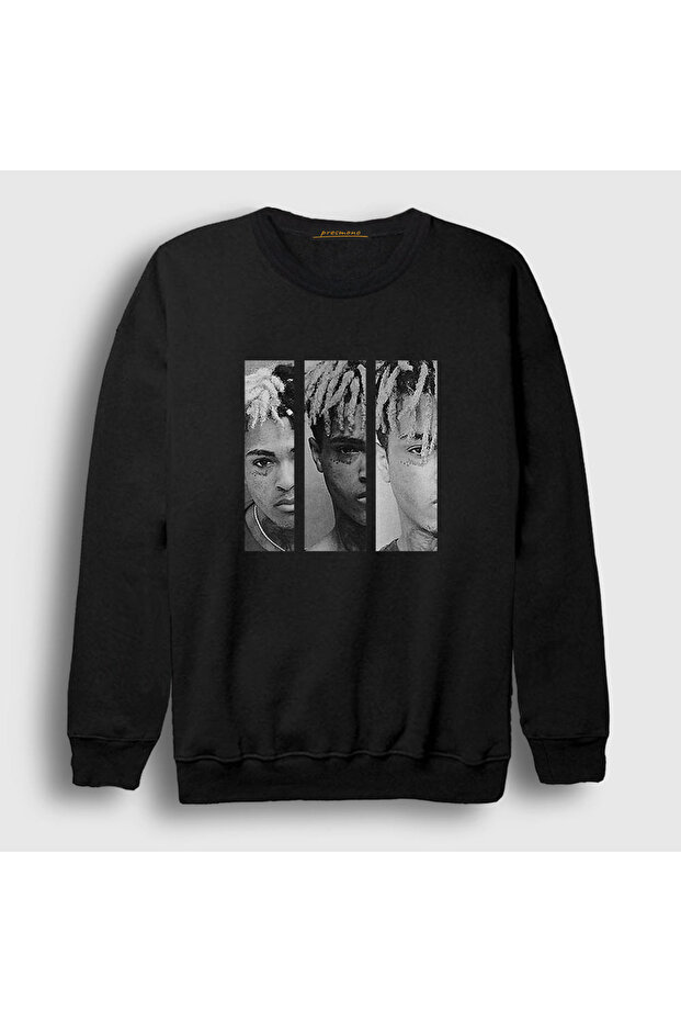 سويت شيرت أسود للجنسين من ثلاثة Xxxtentacion 49395tt