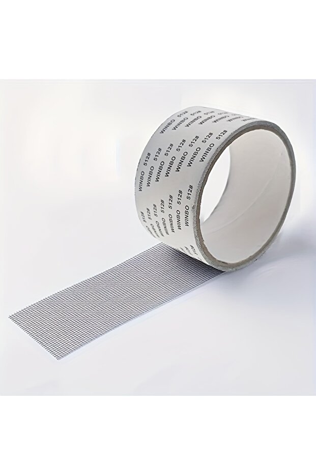 GRAY Self adhesive Waterproof Screen Patch Tape,Self-Adhesive Anti-Insect Mesh Repair Tape,Strong Ad