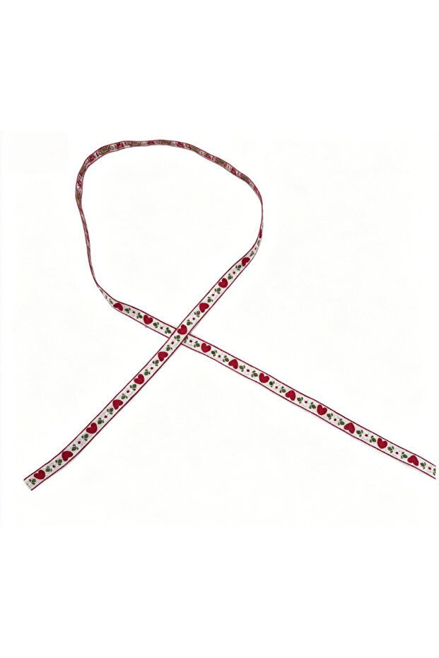 1M Love style 1pc 1m Jacquard Embroidery Webber Ribbon, DIY Handmade Bow Hair Accessories, Headgear