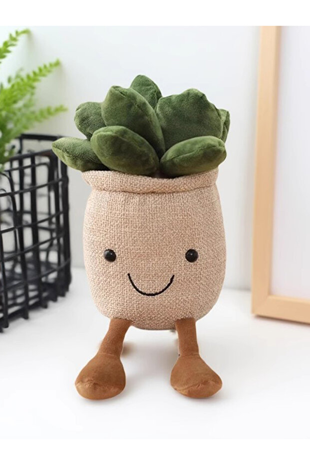 K8 Tulip Succulent Plants Plush Stuffed Toys Soft Home Decor Doll Creative Potted Flowers Pillow for