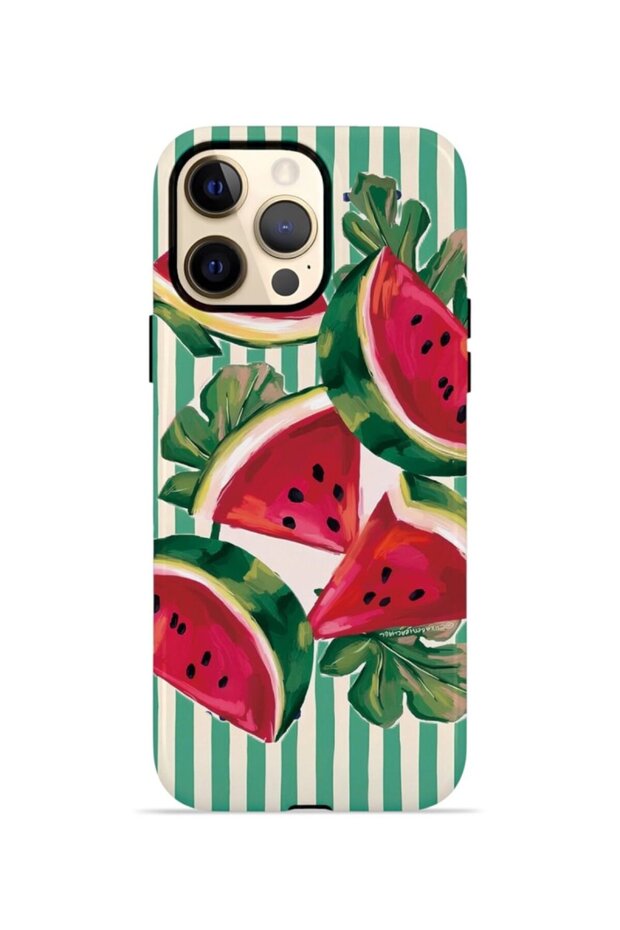 iPhone 12 Pro Max Vorian Double Layer Case Watermelon Cabana