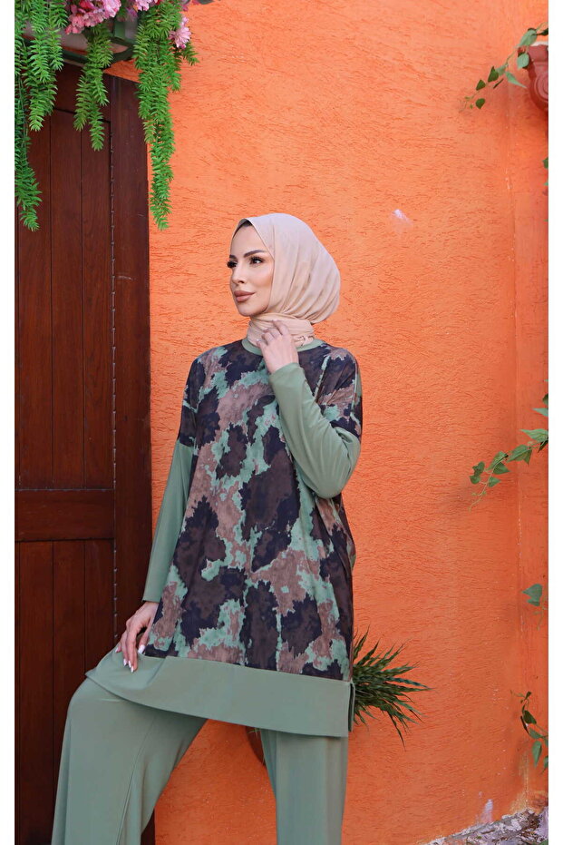 Set Sandy cu model batik - 4