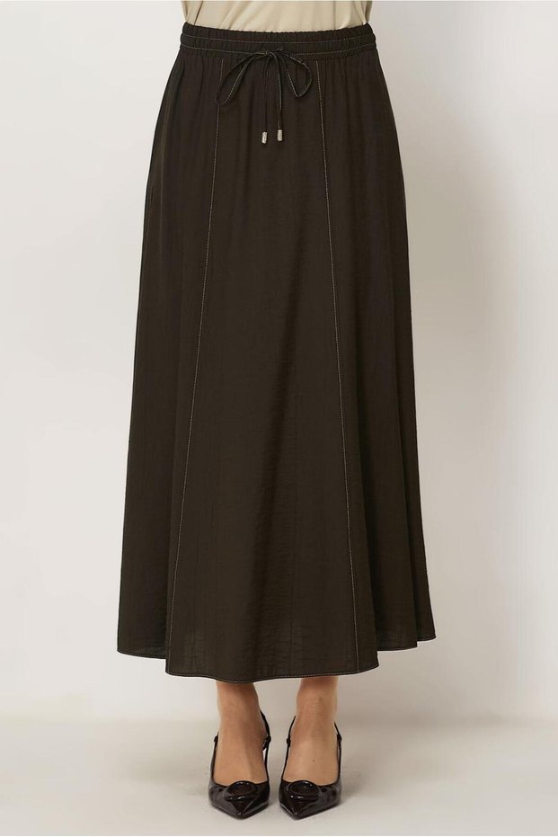 Elastic Waist Skirt 60766