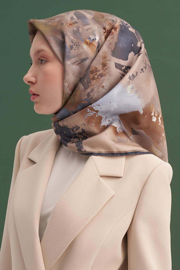 Silk Scarf - 8989701-371 - Sura