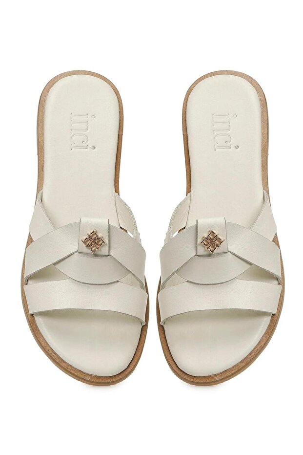Kelia 36/40 Women's Genuine Leather Premium Slippers