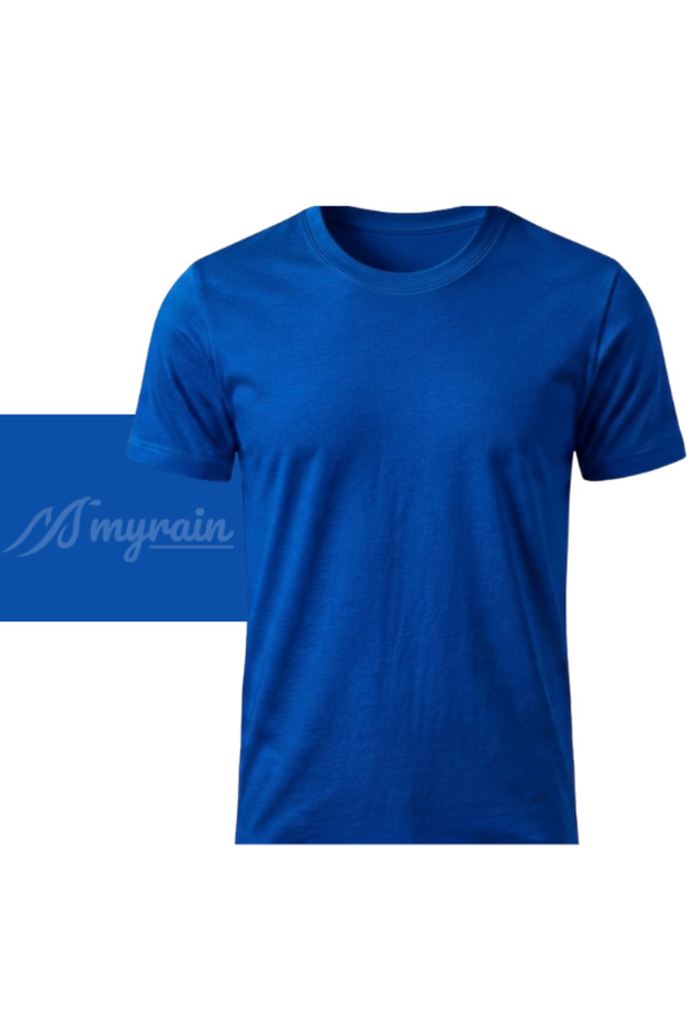Crew Neck Basic T-Shirt (Slimfit) - 1