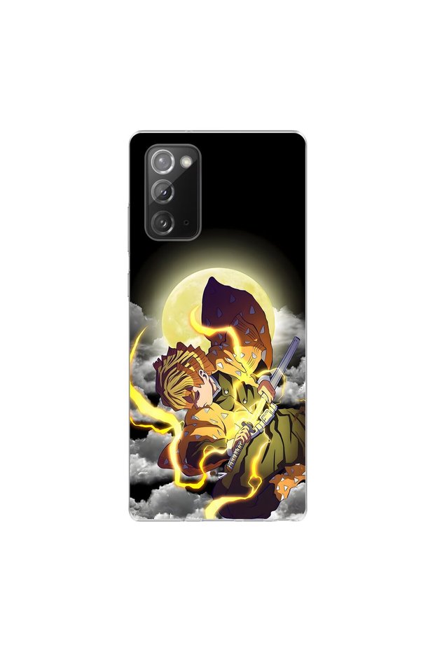 Samsung Galaxy Note 20 Compatible Anime 4/2 Design Transparent Case
