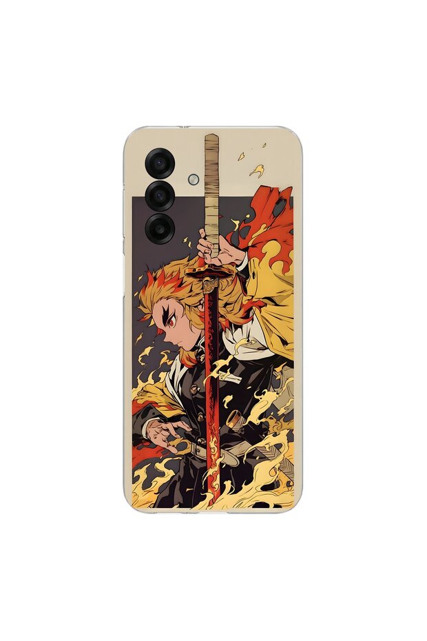 Samsung Galaxy A17 Compatible Anime 4/3 Design Transparent Case