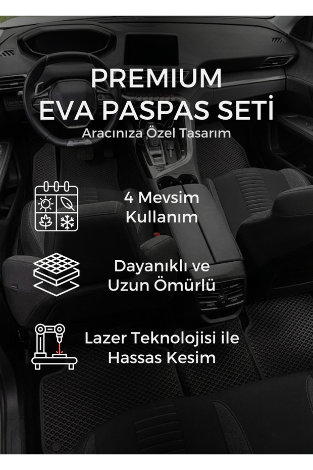 Evanotion Toyota Yaris 2005-2011 Özelleştirilebilir Premium Eva Oto ...