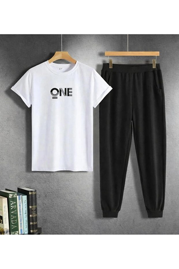 T-Si̇hrt Eşofman One Printed Set /Unisex