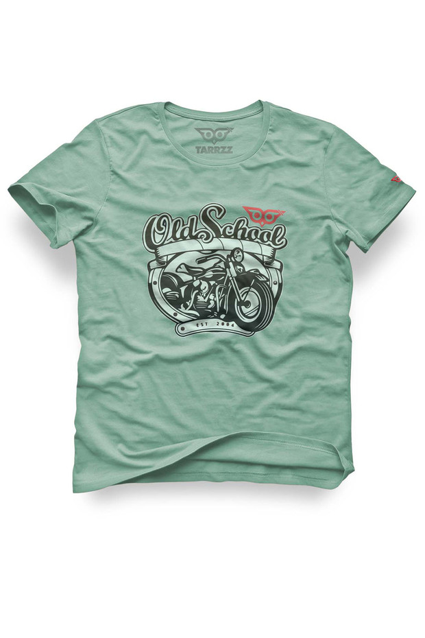 تي شيرت بتصميم للجنسين من Old School Biker