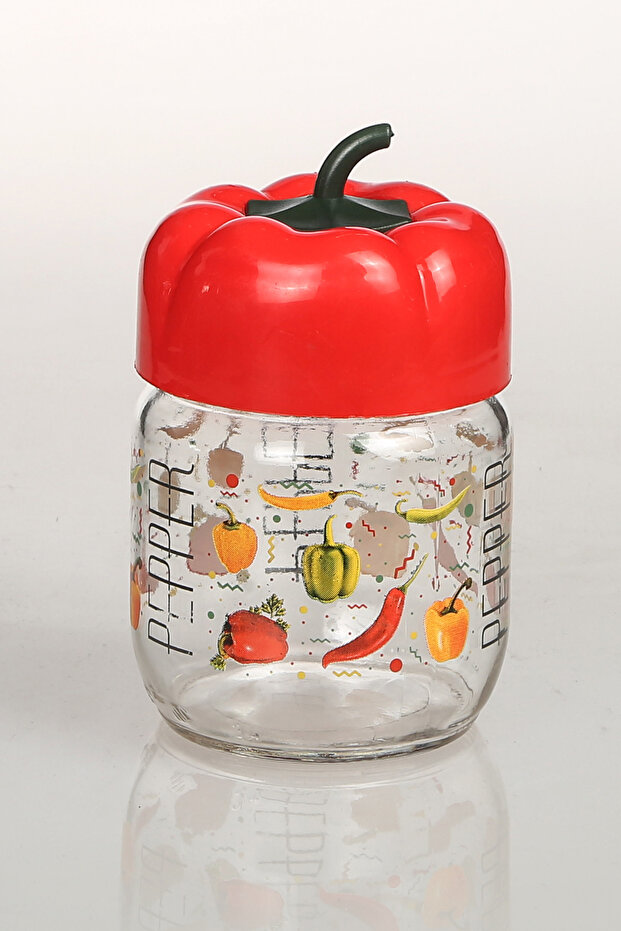 Pepper Patterned 1000 Cc Jar, Stylish and Convenient Storage Solution
