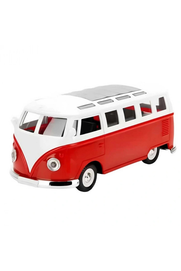 Minibus with Sound and Light 14 Cm.