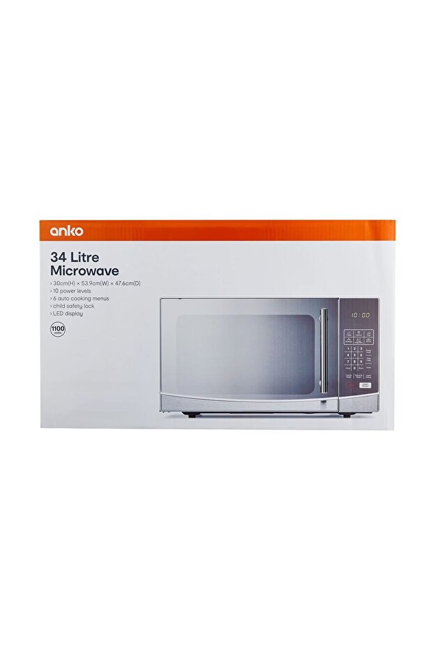 Microwave, 34L - Anko - 6