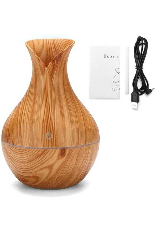 Ultrasonic Aroma Humidifier with Color Changing LED | 200ml USB Powered Portable Air Diffuser