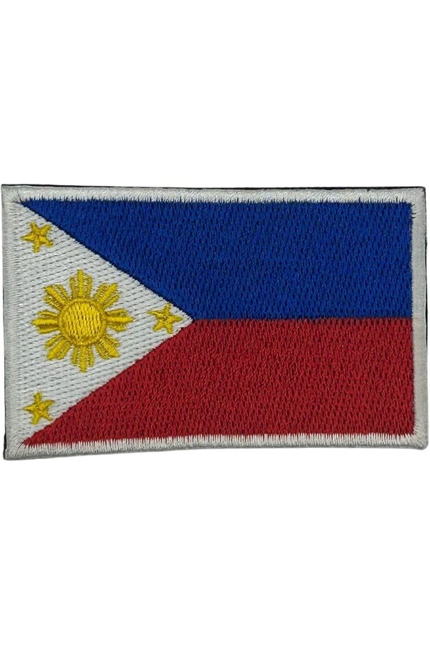 Velcro Hook Patch – Embroidery Patches Tactical/Military Flag (Philippines)