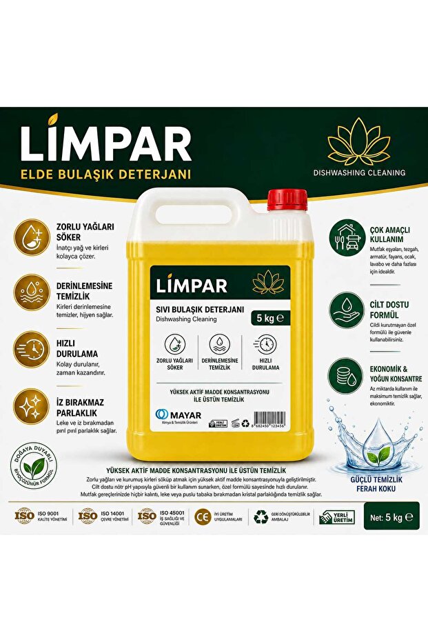 Elde Bulaşık Deterjanı 5 kg