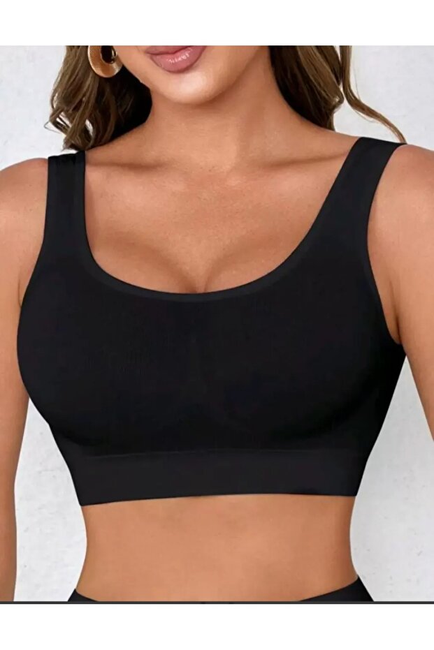 Seamless Laser Cut Bustier Women's Summer Thin Straps Flexible Comfortable Daily Crop