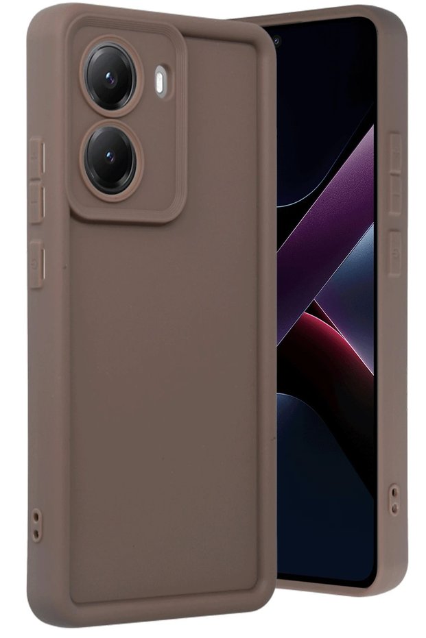 Ilkeshop New Poco X7 Pro Viera Silicone (91321) - Brown